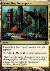 Crumbling Necropolis (Shards of Alara) Near Mint