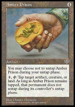 Amber Prison (Mirage) Heavy Play