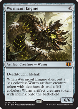 Wurmcoil Engine (Commander 2014 Edition) Medium Play