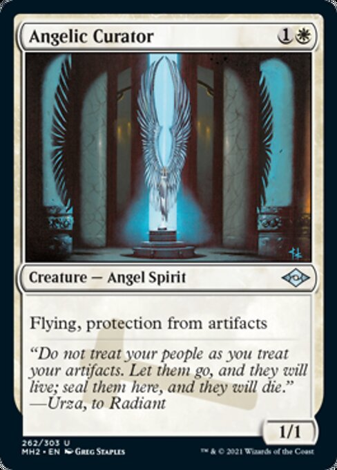 Angelic Curator (Modern Horizons 2) Near Mint Foil
