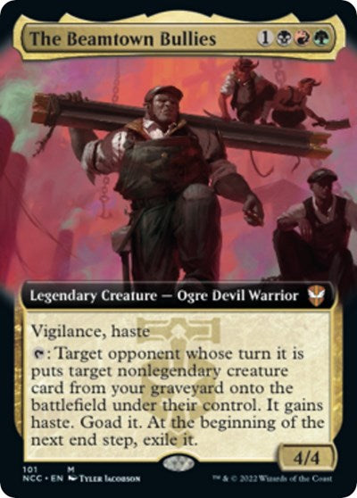 The Beamtown Bullies (Extended Art) (Commander: Streets of New Capenna) Near Mint Foil