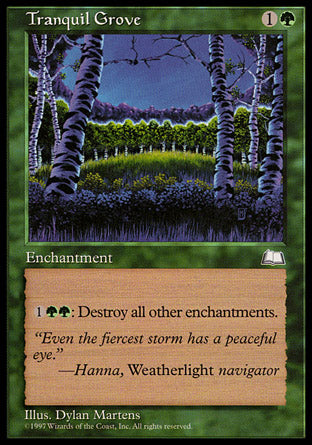 Tranquil Grove (Weatherlight) Medium Play