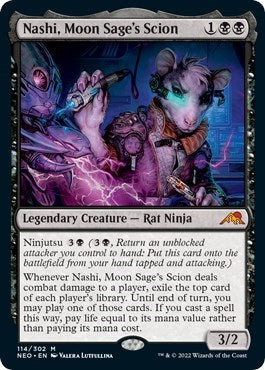 Nashi, Moon Sage's Scion (Kamigawa: Neon Dynasty) Near Mint