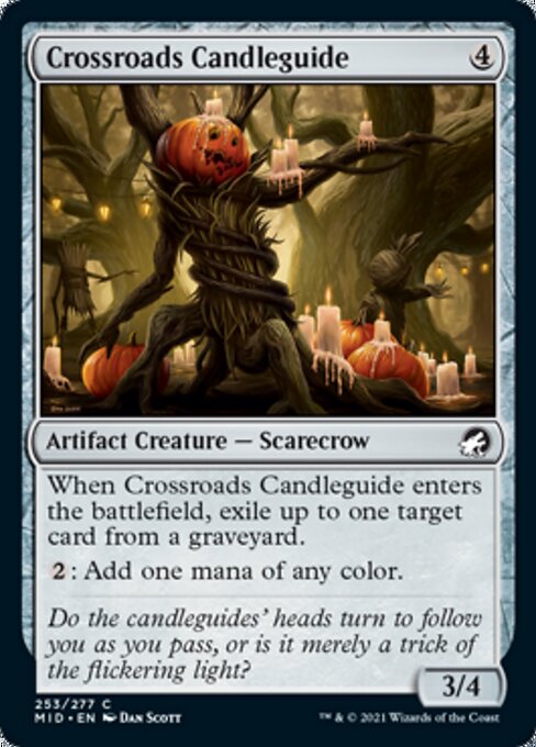 Crossroads Candleguide (Innistrad: Midnight Hunt) Near Mint