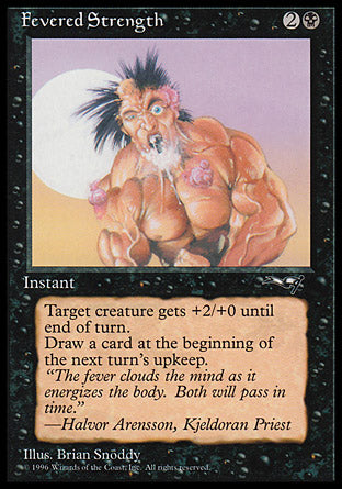 Fevered Strength (2) (Alliances) Light Play