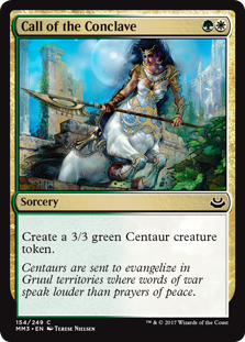 Call of the Conclave (Modern Masters 2017) Medium Play