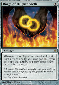 Rings of Brighthearth (Lorwyn) Medium Play
