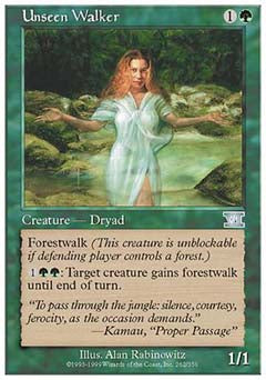 Unseen Walker (Classic 6th Edition) Light Play