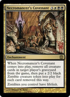 Necromancer's Covenant (Alara Reborn) Light Play Foil