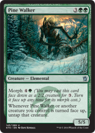 Pine Walker (Khans of Tarkir) Medium Play