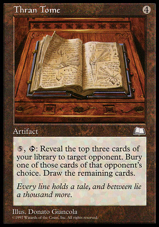 Thran Tome (Weatherlight) Medium Play