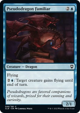 Pseudodragon Familiar (Commander Legends: Battle for Baldur's Gate) Light Play Foil