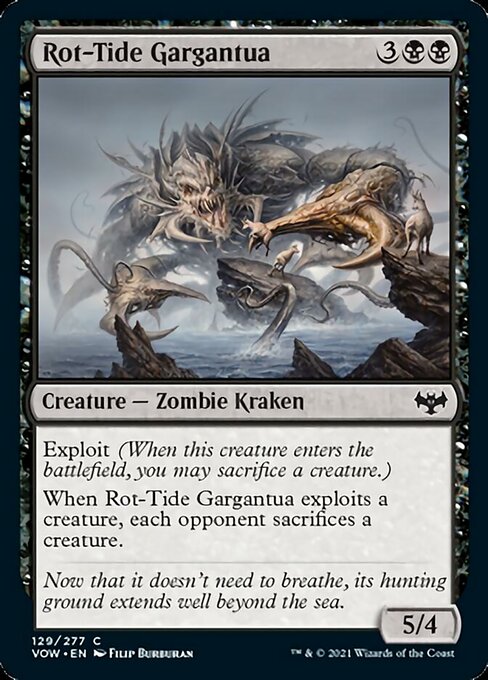 Rot-Tide Gargantua (Innistrad: Crimson Vow) Near Mint Foil