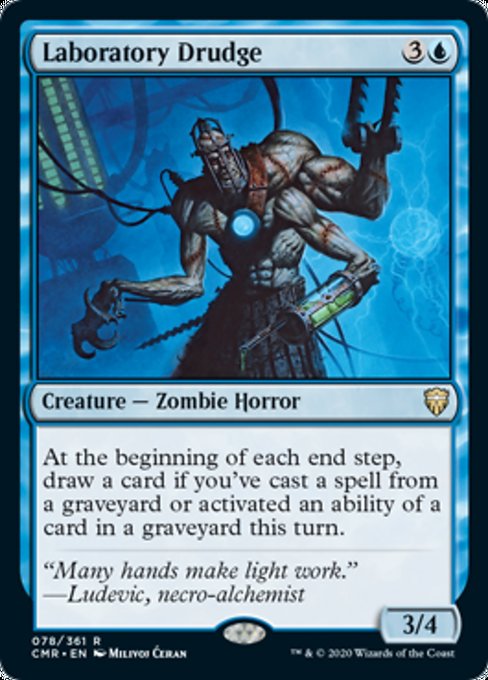 Laboratory Drudge (Commander Legends) Medium Play