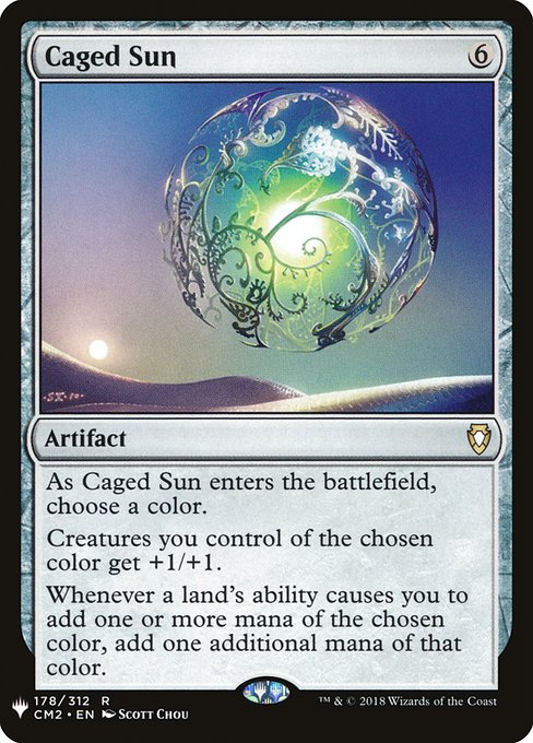 Caged Sun (Mystery Booster) Near Mint