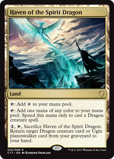 Haven of the Spirit Dragon (Commander 2017) Near Mint