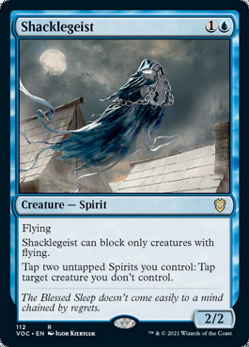 Shacklegeist (Commander 2021 Crimson Vow) Near Mint