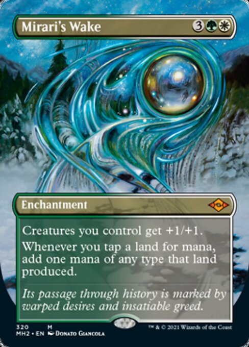 Mirari's Wake (Borderless) (Modern Horizons 2) Near Mint Foil