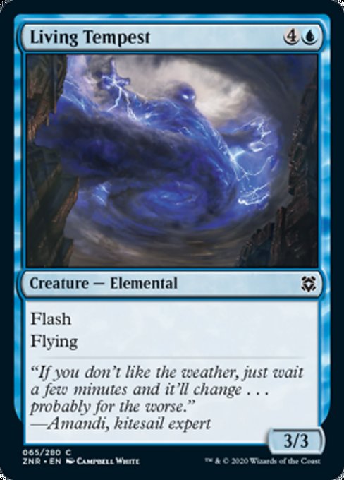 Living Tempest (Zendikar Rising) Medium Play