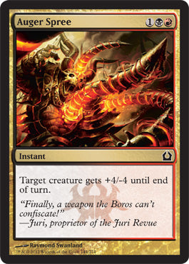Auger Spree (Return to Ravnica) Medium Play