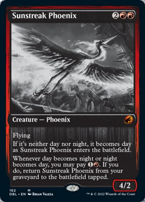 Sunstreak Phoenix (Innistrad: Double Feature) Near Mint Foil