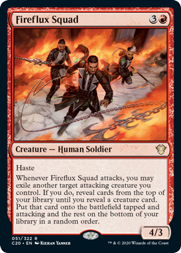 Fireflux Squad (Commander 2020 Ikoria) Near Mint