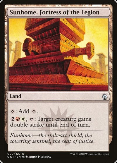 Sunhome, Fortress of the Legion (Guilds of Ravnica: Guild Kits) Near Mint