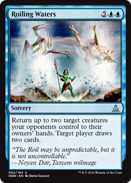 Roiling Waters (Oath of the Gatewatch) Near Mint Foil