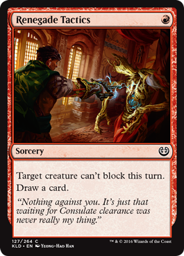 Renegade Tactics (Kaladesh) Medium Play