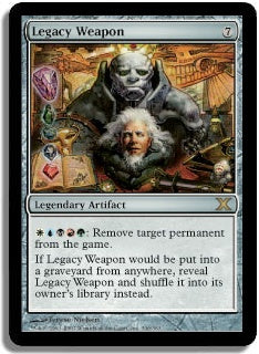 Legacy Weapon (10th Edition) Light Play