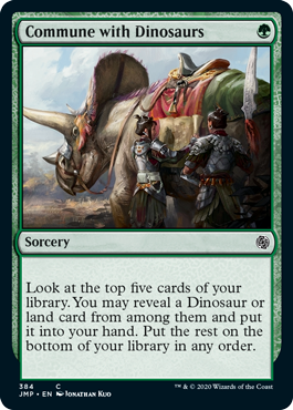 Commune with Dinosaurs (Jumpstart) Near Mint