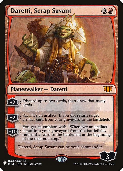 Daretti, Scrap Savant (Mystery Booster) Near Mint