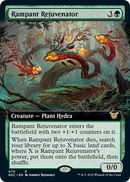 Rampant Rejuvenator (Extended Art) (Commander: Kamigawa: Neon Dynasty) Medium Play