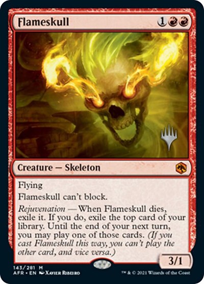 Flameskull (Promo Pack: Adventures in the Forgotten Realms) Near Mint