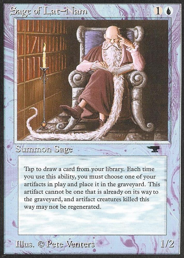 Sage of Lat-Nam (Antiquities) Medium Play