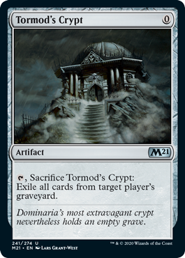 Tormod's Crypt (Magic 2021 Core Set) Light Play