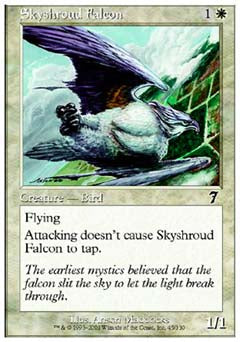 Skyshroud Falcon (7th Edition) Heavy Play