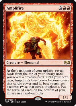 Amplifire (Ravnica Allegiance) Medium Play