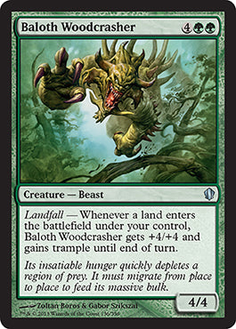 Baloth Woodcrasher (Commander 2013 Edition) Heavy Play