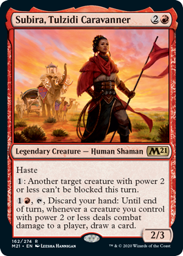 Subira, Tulzidi Caravanner (Magic 2021 Core Set) Near Mint
