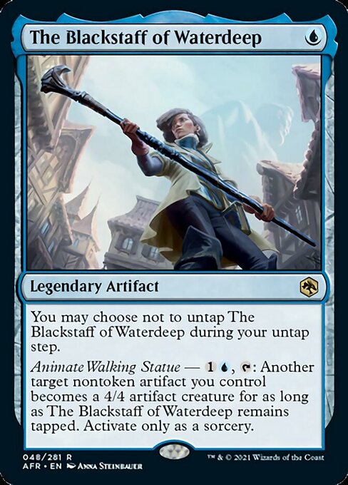 The Blackstaff of Waterdeep (Adventures in the Forgotten Realms) Light Play