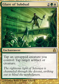 Glare of Subdual (Ravnica) Heavy Play Foil