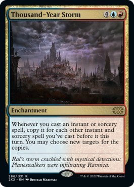 Thousand-Year Storm (Double Masters 2022) Near Mint Foil