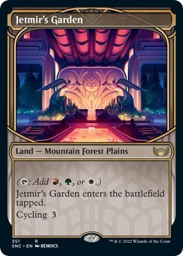 Jetmir's Garden (Showcase) (Streets of New Capenna) Near Mint