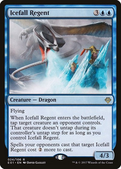 Icefall Regent (Archenemy: Nicol Bolas) Near Mint