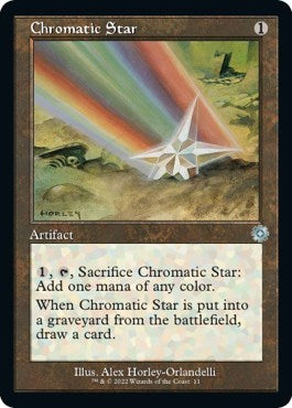 Chromatic Star (The Brothers' War: Retro Frame Artifacts) Near Mint Foil
