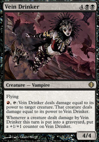 Vein Drinker (Shards of Alara) Light Play Foil