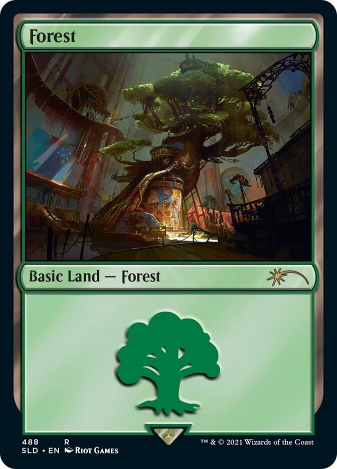 Forest 488 (Secret Lair) Near Mint