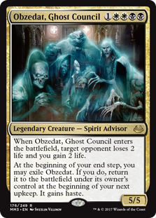 Obzedat, Ghost Council (Modern Masters 2017) Near Mint