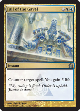 Fall of the Gavel (Return to Ravnica) Medium Play